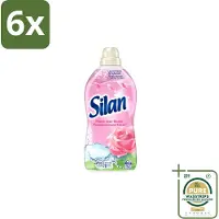 Silan – Wasverzachter – Classic Pink Passie voor Rozen – 1144 ml - Voordeelverpakking - 6 stuks - Wasgoed verzachter - Kleding verzachter