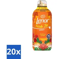 Lenor – Wasverzachter – Tropical Sunset – 70 Wasbeurten – 980 ml - Bulkverpakking - 20 stuks