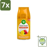 Air Wick 7 x Freshmatic - Luchtverfrisser Navulling - Tropische Mango - 250ml - Grootverpakking - Luchtverfrisser - Mango Geur - Freshmatic - Geurverspreider - Tropische Geur