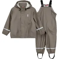 Lego Wear Regenbekleidung m. Träger - PU - LWJivan 200 - Brown - - 1½ Jahre (86) - Regenkleidung