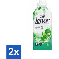Lenor 2 x – Wasverzachter – Freshness Guard – 32 Wasbeurten – 800 ml - Wasverzachter - Frisheid - Geur - Geurprofiel - Geurtjes