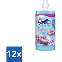 Soupline 12 x – Wasverzachter – Nevel van Frisheid – 1,35 L - Wasverzachter - Nevel Van Frisheid - Wasbeurt - Kleding Verzorgen - Textiel Verzorgen