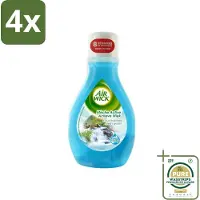 Air Wick – Luchtverfrisser – Actieve Wiek Fresh Water – 375 ml - Voordeelverpakking - 4 stuks - Actieve wiek - Watergeur