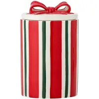 Bloomingville Voorraadpot aardewerk rood Marnia 19cm