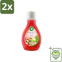 Air Wick – Luchtverfrisser – Actieve Wiek Framboos & Bloesem – 375 ml - Voordeelverpakking - 2 stuks - Luchtverfrisser - Geur
