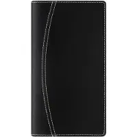 Brepols agenda 2027 - INTERPLAN [0.736] - FERRARA + ABC - Zakagenda - 1 week op 2 pagina's - Weekoverzicht - Gespiraleerd - Zwart - 9 x 16 cm