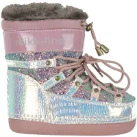 Mikk-Line Snowboots - Rose Brown m. Glitter - - 26/28 - Winterlaarzen