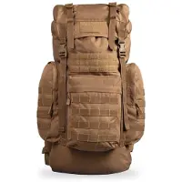 Sturm Bundeswehr und Freizeitshop Bundeswehr GEN II Combat-rugzak 65l, Dark coyote