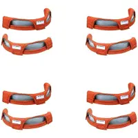Exogio 8Pcs Hard Hat Helmet FR Sweatsopad Air Cushioned 20-3200V Sweatband