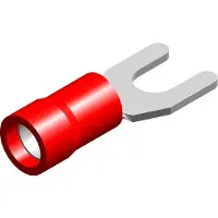 Conex Pvc Vorkterminal M3 Rood 0.5-1.5mm² - Ce020101 [100 Stukken]