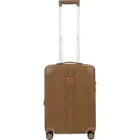 Bric's Life 4 wielen Cabinewagen S 55 cm met uitbreidingsplooi bruin
