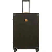 Bric's Life 4 wielen Trolley L 78 cm met uitbreidingsplooi bruin