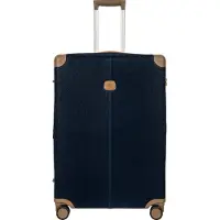 Bric's Life 4 wielen Trolley L 78 cm met uitbreidingsplooi blauw