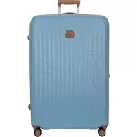 Bric's Taormina 4 wielen Trolley L 82 cm met uitbreidingsplooi blauw