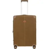 Bric's Life 4 wielen Trolley M 71 cm met uitbreidingsplooi bruin