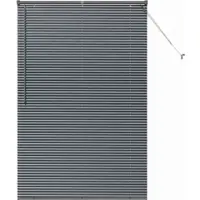 vidaXL Venetiaanse jaloezie Donkergrijs 175 x 115 cm 25 mm Aluminium