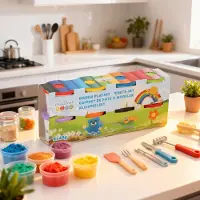 Creative Kids Dough playset 8x40g