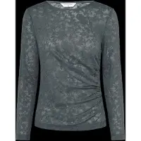 MSCH Copenhagen Dames Tops & T-shirts Mschbrigetta Top - Donkerblauw - Maat L/XL