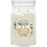 Yankee candle - Vanilla Flurries Large Jar Geurkaars - 90 branduren - twee lonten