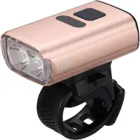 Bbb Cycling NanoStrike 700i Koplamp Fiets – 700 Lumen – USB Oplaadbaar – Brandtijd: 45 uur – IPX6 Regenbestendig - Fietsverlichting Racefiets & Mountainbike – Goudroze - BLS-262i