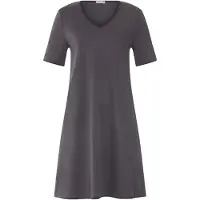 Hanro Nachthemd ' Cotton Silk ' donkergrijs