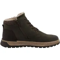 Tom Tailor Veterboots donkerbruin / olijfgroen