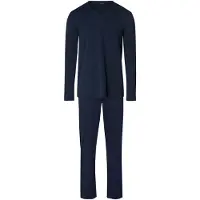 Hanro Pyjama lang ' Night & Day ' navy