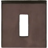 HDD pro Sleutelplaatje Square 48mm Mat Brons