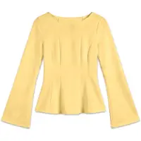 Vero Moda Shirt 'SMILLA ' geel