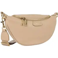 LANCASTER PARIS Handtas 'Lancaster Sac banane Zippé Dune Beige foncé' beige
