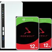 Qnap TS-233 + Seagate Ironwolf 12TB Duo Pack