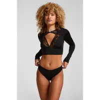 Hunkemoller Body Sam Zwart Dames | Maat: XL