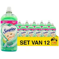 Soupline Aanbieding: Wasverzachter Aloë Vera Geconcentreerd 1350 ml (12 flessen - 720 wasbeurten)