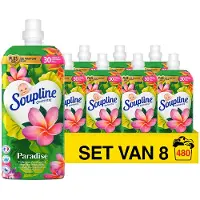 Soupline Aanbieding: Wasverzachter Patchouli Exotische Flora 1280 ml (8 flessen - 480 wasbeurten)