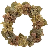 Bloomingville - Hydrangea Wreath - Rose - Approximately 50 cm