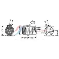 Ava Cooling OLAK358 Aircopomp