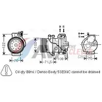 Ava Cooling MTK249 Aircopomp