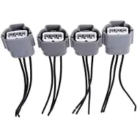 OEM Automobielontstekingsspoel - 4 stuks connectoren - Bekabelingsset - Vervanging - Geschikt voor Dorman 645-787 - Ontstekingsspoel