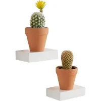 OEM Kleine eikenhouten planken, set voor decoratieve planten