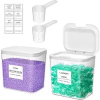 OEM Wasmachine-organizer met afsluitbare deksel - 2 stuks, 2700 ml
