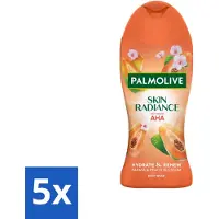 Palmolive 5 x – Douchegel – Skin Radiance Papaya Peach – 250 ml - Koffiezetapparaat