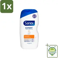Sanex 1 x Douchegel Expert Skin Health Sensitive 400 ml - Gevoelige Huid - Douchegel - Huidverzorging - Milde Reiniging - Whey Proteïne