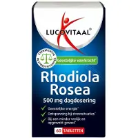 Lucovitaal 2x Rhodiola Rosea 60 tabletten