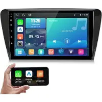 Hexinex Linux Draadloos Carplay & Andriod Auto Geschikt voor VW Polo 9N 2004-2010 - 9 Inch HD TouchScreen - Bluetooth - Navigatie - Stuurwielbediening - WiFi - FM - RDS- Airplay