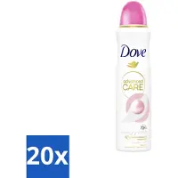 Dove 20 x – Deodorant Spray – Beauty Finish – 150 ml - Anti-transpirant Spray - Beauty Finish - Deodorant Spray - Huidbescherming - Stralende Huid