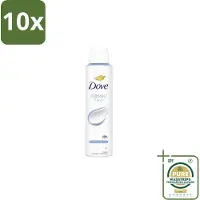 Dove 10 x – Deodorant Spray – Classic Fresh – 200 ml - Grootverpakking - Anti-transpirant Spray - Oksel Verzorging - Transpiratiegeur - Frisse Geur - Klassieke Geur