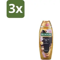 Palmolive 3 x – Douchegel – Thermal Pampering Oil – 650 ml - Douchegel - Huidverzorging - Warme Douchegel - Voedende Douchegel - Aromatische Douchegel