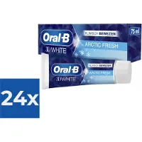Oral-B Tandpasta 3d White Arctic Fresh - Voordeelverpakking 24 x 75 ml