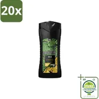 Axe 20 x - Douchegel - Wild - 400 ml - Grootverpakking - Douchegel - Frisheid - Mojito - Cederhout -