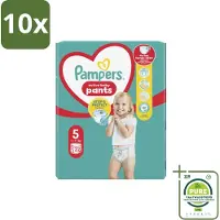 Pampers 10 x – Luierbroekjes – Baby Dry Pants Maat 5 – 22 Luiers - Grootverpakking - Baby Luier - Droge Luier - Luierbroek - Kind Luier - Droge Luierbroek